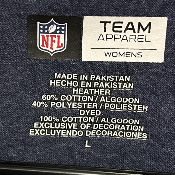 NFL Team Apparel Women’s Chargers long sleeve - Picture 3 of 4